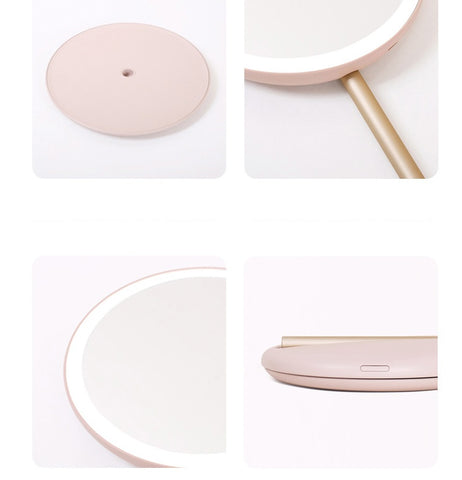 Angeluxe™ GlowFold – LED Makeup Mirror✨