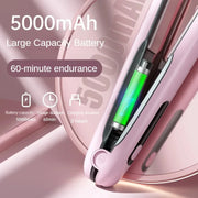 Angeluxe™ GlidePro Mini – Wireless 2-in-1 Hair Straightener & Curler✨