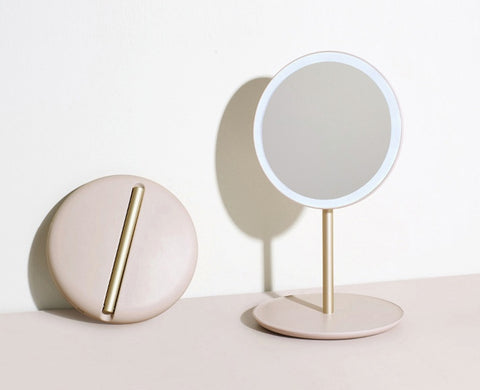 Angeluxe™ GlowFold – LED Makeup Mirror✨