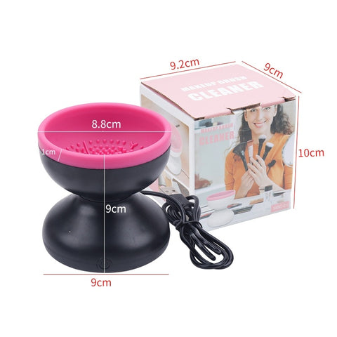 Angeluxe™ SpinClean – Portable Electric Makeup Brush Cleaner✨