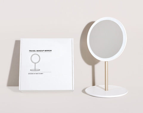 Angeluxe™ GlowFold – LED Makeup Mirror✨