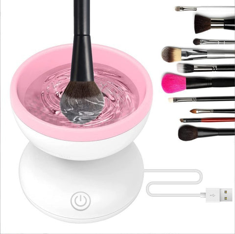 Angeluxe™ SpinClean – Portable Electric Makeup Brush Cleaner✨