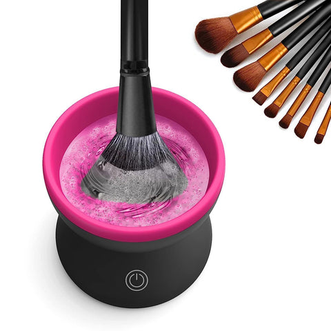 Angeluxe™ SpinClean – Portable Electric Makeup Brush Cleaner✨