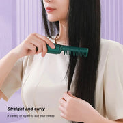 Angeluxe™ Ionic StylePro – Wireless Straightener & Curler Brush ✨