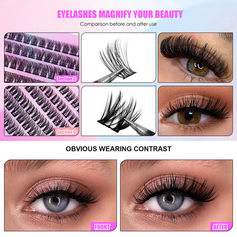 Angeluxe™ VolumePro Cluster Lash Set✨