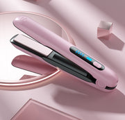 Angeluxe™ GlidePro Mini – Wireless 2-in-1 Hair Straightener & Curler✨