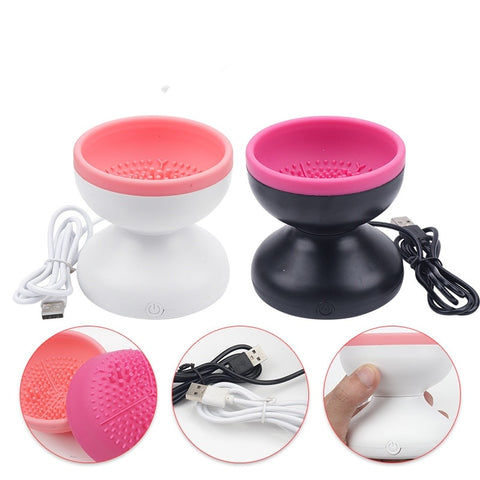 Angeluxe™ SpinClean – Portable Electric Makeup Brush Cleaner✨